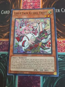 Yugioh Live Twin Ki-sikil Frost MP22-EN064 Super Rare 1st Edition Near Mint - Image 1