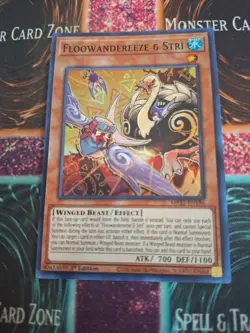 Yugioh Floowandereeze & Stri MP22-EN196 Super Rare 1st Edition Near Mint - Image 1