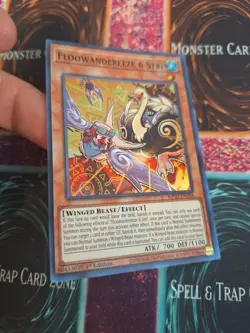 Yugioh Floowandereeze & Stri MP22-EN196 Super Rare 1st Edition Near Mint - Image 2