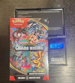 VERY HEAVY 153.4G Pokemon Chaos Rising Booster Bundle 6 Packs NEW & SEALED - Image 1