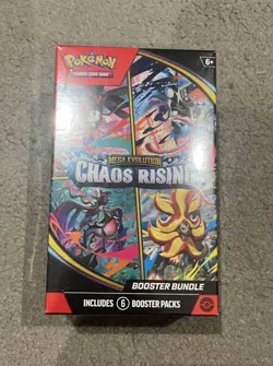 VERY HEAVY 153.4G Pokemon Chaos Rising Booster Bundle 6 Packs NEW & SEALED - Image 2