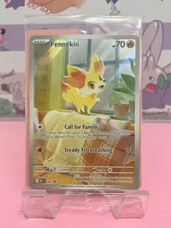 Pokemon TCG Fennekin 080 Chaos Rising Black Star Promo SEALED - Image 1