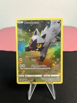 Poochyena GG33/GG70 Pokemon SWSH: Crown Zenith Galarian Gallery Ultra Rare Holo - Image 1