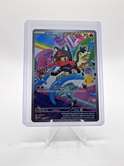 Pokemon Litten MEP 044 First Partner Illustration Rare Promo 30th Anniversary - Image 1
