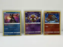 (3) Pokemon TCG Radiant Greninja Alakazam Heatran Rare Holo 2022 Nintendo - Image 1