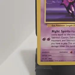 Pokemon TCG Sabrina's Haunter 058/132 Gym Heroes 50 HP Uncommon Stage 1 mp+/lp- - Image 5