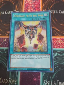 Yugioh Contract with the Void GFP2-EN022 Ultra Rare 1st Edition Near Mint - Image 1