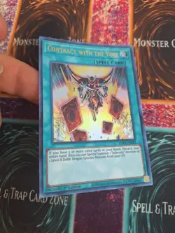 Yugioh Contract with the Void GFP2-EN022 Ultra Rare 1st Edition Near Mint - Image 2
