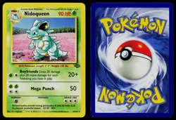 NIDOQUEEN 23/64 RARE JUNGLE POKEMON UNLIMITED LP - Image 3