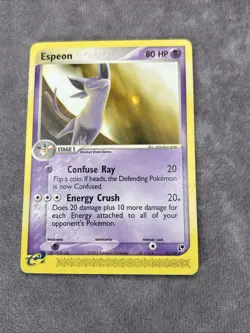 Pokemon TCG Espeon 16/100 Non-Holo sandstorm Vintage - Image 1