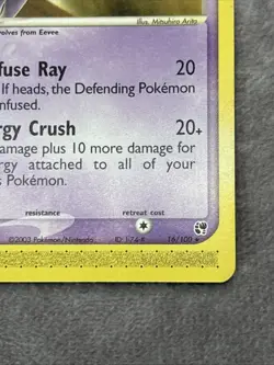 Pokemon TCG Espeon 16/100 Non-Holo sandstorm Vintage - Image 4