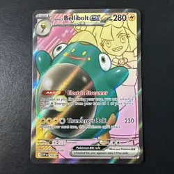 Pokemon TCG Ionos Bellibolt EX Journey Together Black Star Promo 194 NM - Image 1