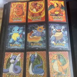 72/72 Pokemon Topps First movie complete Set 1999 vintage - Image 1