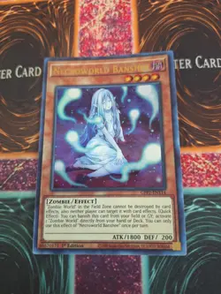 Yugioh Necroworld Banshee GFP2-EN114 Ultra Rare 1st Edition Near Mint - Image 1