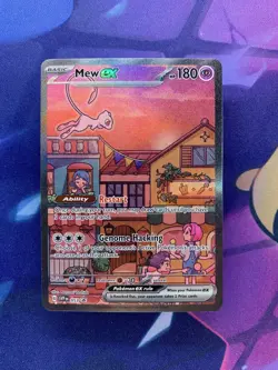 Pokemon TCG Sealed Mew EX 053 Holo Black Star Promo Scarlet & Violet 151 - Image 2