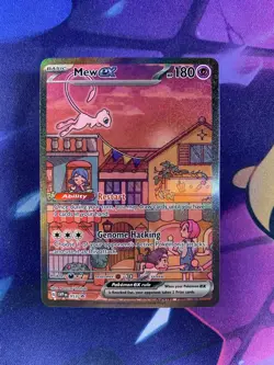 Pokemon TCG Sealed Mew EX 053 Holo Black Star Promo Scarlet & Violet 151 - Image 3