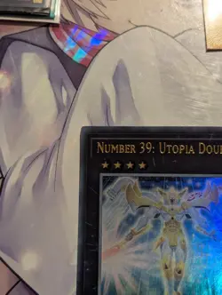 Number 39: Utopia Double DUPO-EN008 Ultra Rare Yu-Gi-Oh Card 1st Edition New - Image 2