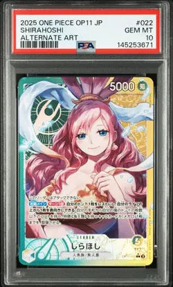 One Piece Japanese Card PSA 10 OP11 022 #53fb - Image 1