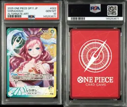 One Piece Japanese Card PSA 10 OP11 022 #53fb - Image 3