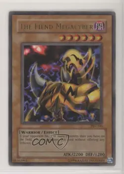 The Fiend Megacyber Unlimited YuGiOh Pharaoh's Servant #PSV-100 2002 READ - Image 1