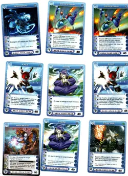 Chaotic lot #017. Lot of 9 Overworld creature cards. All MAX Energy - Image 1