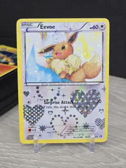 Pokemon Card Eevee RC14/RC25 Legendary Treasures: Radiant Collection 2013 Holo - Image 3