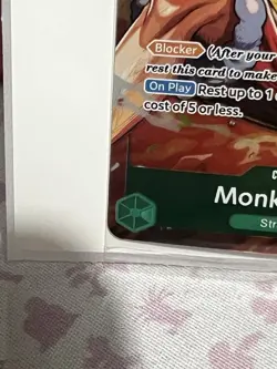 Monkey.D.Luffy P-135 Winner Stamp OP16 Pre-Release Event Promo Card Sealed - Image 5