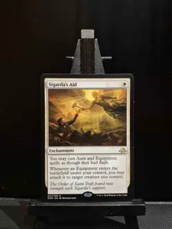 MTG Sigarda's Aid Eldritch Moon non foil (Lightly played) - Image 1