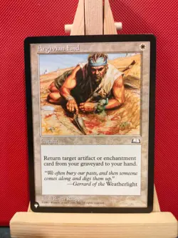 Argivian Find - The List - Weatherlight - Common - NM - MTG - Image 1