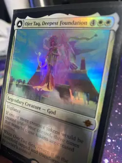 FOIL Ojer Taq, Deepest Foundation The Lost Caverns of Ixalan MTG 26 - Image 2