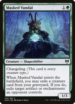[MTG] Masked Vandal (184) (KHM) LP-HP - Image 1