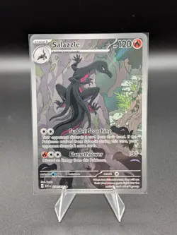 Pokemon TCG Salazzle 224/217 Ascended Heroes Illustration Rare NM Card - Image 1
