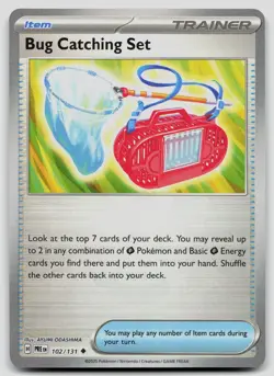 Bug Catching Set (Poke Ball Pattern) 102/131 Prismatic Evolutions Pokemon NM - Image 1