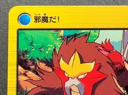 Entei VS Pikachu MOVIE.12 Pokemon Carddass Anime collection Japanese BANDAI - Image 2