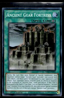 Ancient Gear Fortress Quarter Century Bonanza RA03-EN062 MP YuGiOh TCG | Buy 10 - Image 1