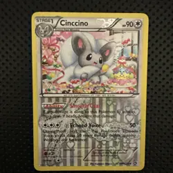 Cinccino RC19/RC25 Legendary Treasures Reverse Holo Pokemon TCG - FREE SHIP ! - Image 1