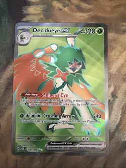 Decidueye Ex 100/088 Perfect Order Ultra Rare Pokemon English - Image 1
