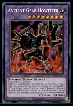 Ancient Gear Howitzer (Secret Rare) Quarter Century Bonanza RA03-EN035 MP YuGiOh - Image 1