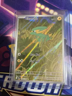 Electrike 196/182 Destined Rivals Pokemon TCG Holo Illustration Rare NM - Image 1