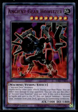 Ancient Gear Howitzer (UR) Quarter Century Bonanza RA03-EN035 MP YuGiOh TCG | Bu - Image 1