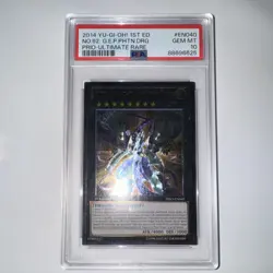 Yugioh Number 62: Galaxy-Eyes Prime Photon Dragon Ultimate Rare 1st Ed PSA 10 - Image 1