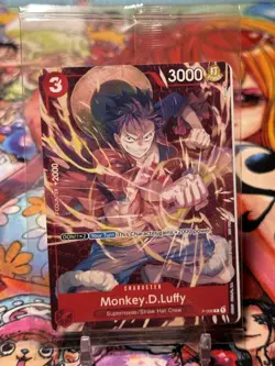 LUFFY - One Piece P-006 - SEALED PROMO - Kingdoms of Intrigue Retail Promo - Image 2