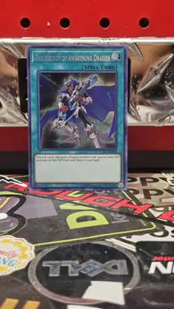 * THE MELODY OF AWAKENING DRAGON * 1ST EDITION SECRET RARE LCKC-EN028 YUGIOH! - Image 1