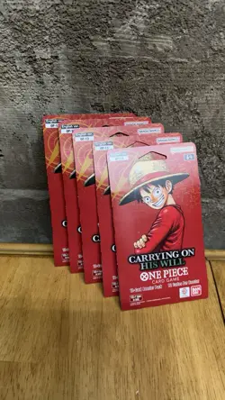 🔥One-Piece OP13 Sleeved Booster Packs X5🔥SEALED 👍 - Image 1
