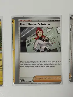 Pokemon TCG- 3 card Connecting Miscut Error With Colour bar - Image 4