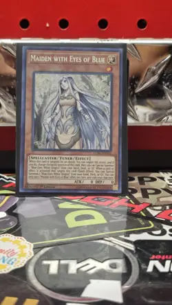 Yugioh Maiden With Eyes Of Blue LCKC-EN012 Secret Rare NM - Image 1