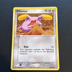 82/101 Whismur Reverse Holo Pokemon Card - EX Hidden Legends NM fast shipping - Image 1