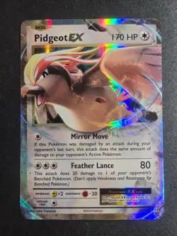 Pidgeot EX 64/108 NM Evolutions Holo EX Rare Pokemon - Image 1