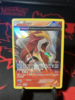 Entei 15/98 Reverse Holo Rare XY Ancient Origins Pokemon TCG NM - Image 1