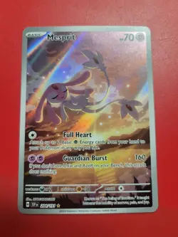 Mesprit 204/191 Illustration Rare Pokemon TCG Surging Sparks Near Mint Condition - Image 1